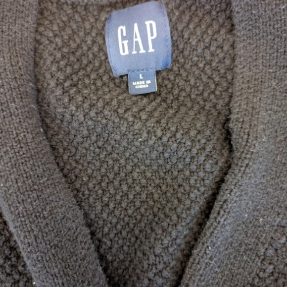 GAP Black Cardigan Sweater - Picture 3 of 6